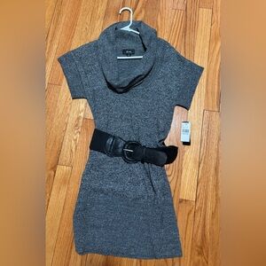 B.Wear Grey Sweater Dress